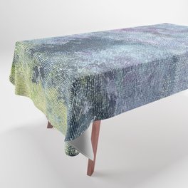 cloudy blue green lilac mood Tablecloth