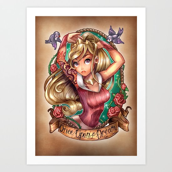 Once Upon A Dream Art Print