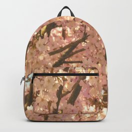 Scottish Highlands Sunny Cherry Blossom Backpack