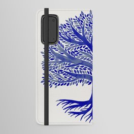 Tree of Life Watercolor – Navy Android Wallet Case