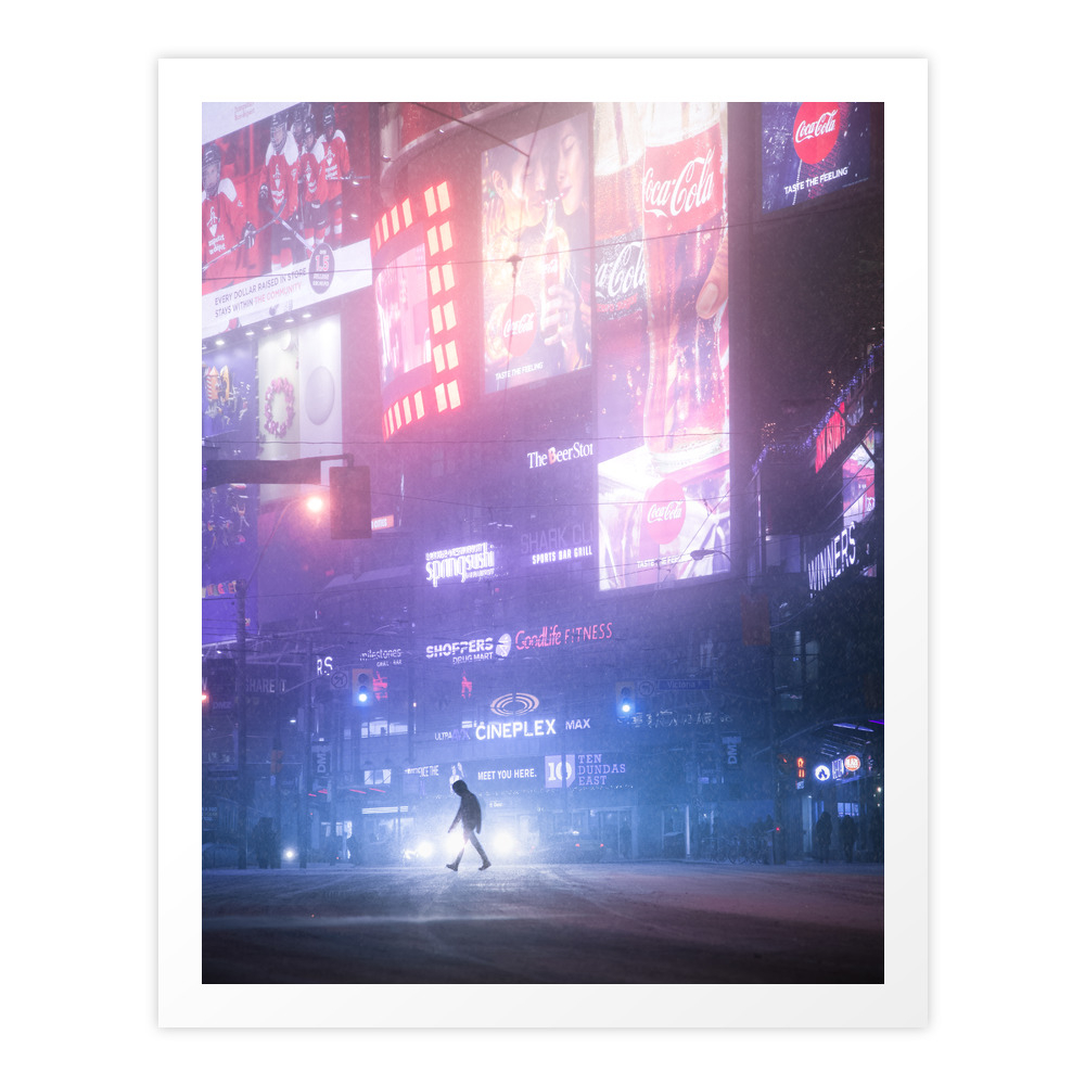 Toronto 2049 Art Print by lucancoutts