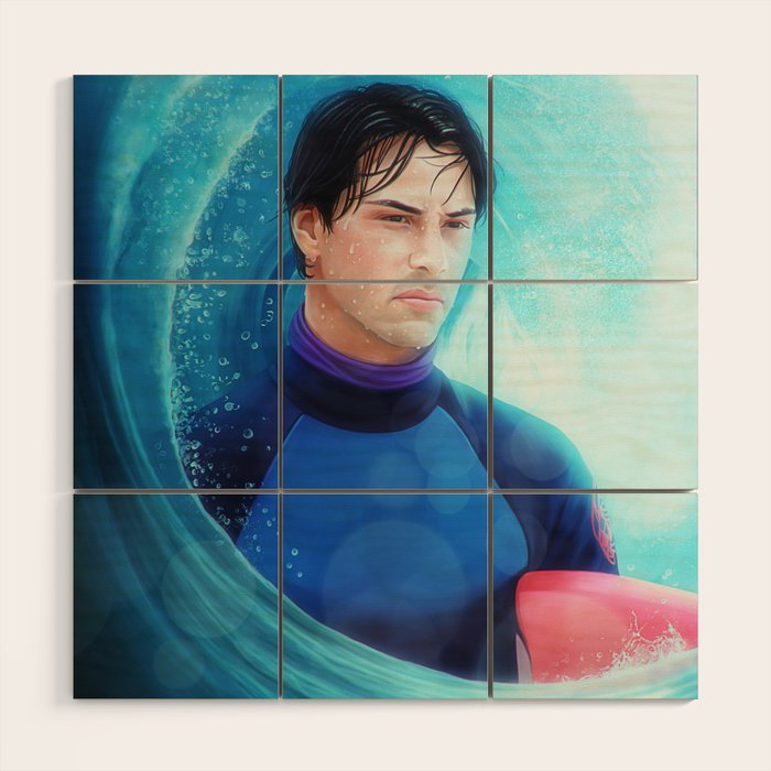 Point Break Wood Wall Art By Tillieke Society6