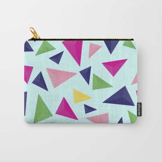 Colorful geometric pattern VIV Carry-All Pouch