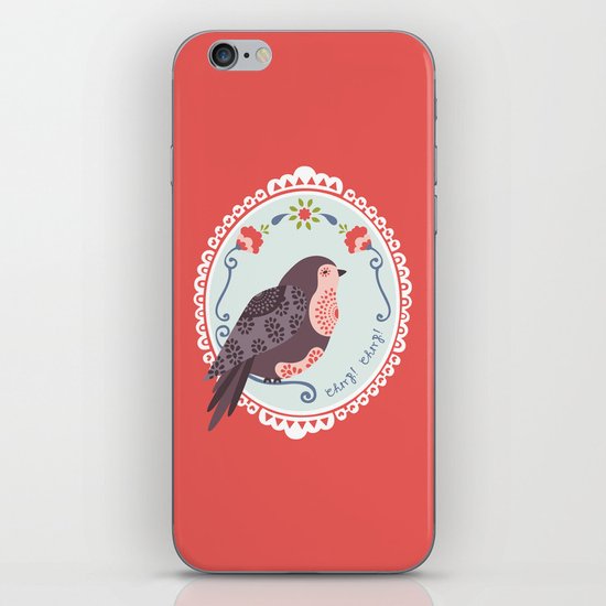 Signorina Pettirosso iPhone Skin