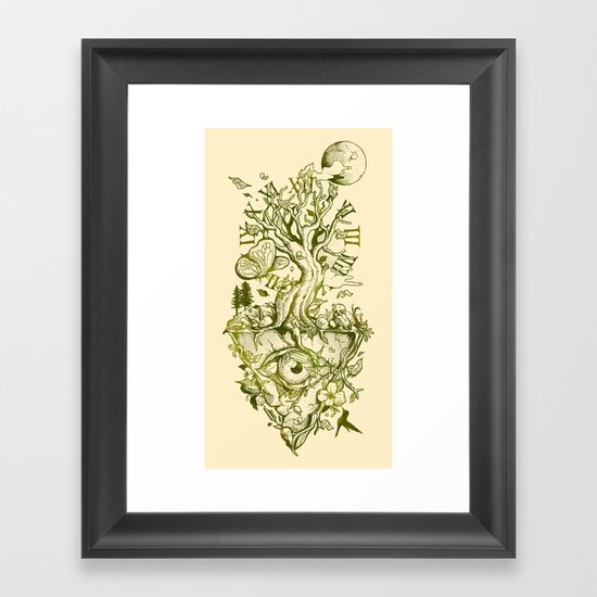 A Glimpse in Time Framed Art Print