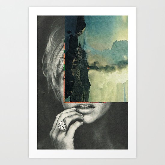 sci-fi nature Art Print
