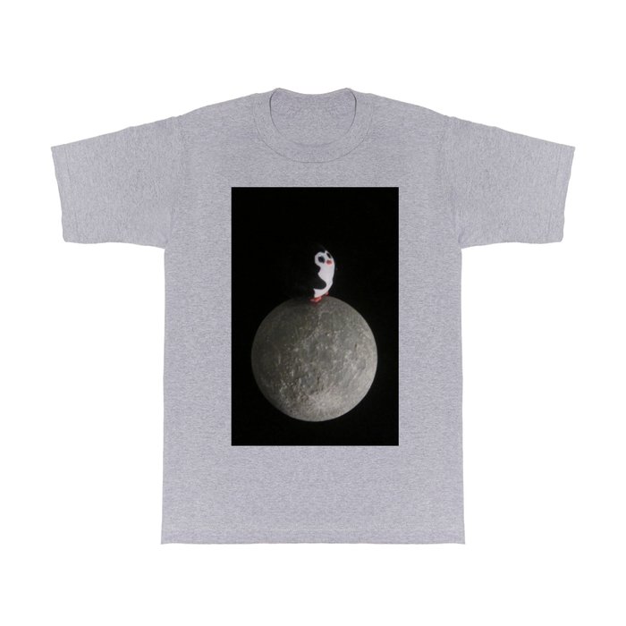 Neil the Moon Penguin T Shirt