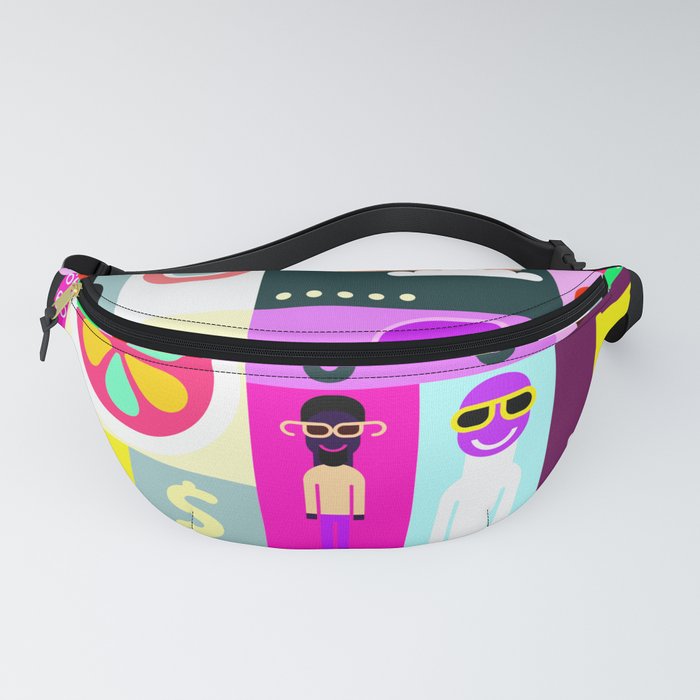 Pop Art Illustration 1 Fanny Pack