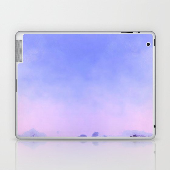 A beautiful abstract background with colorful paint textures Laptop & iPad Skin