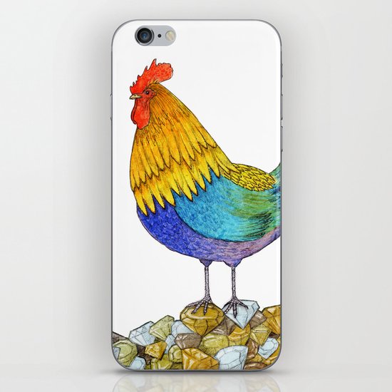 The Cockerel and The Jewel iPhone & iPod Skin