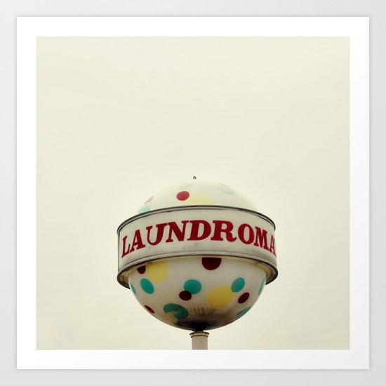 laundromat Art Print