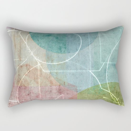 Area Map Rectangular Pillow