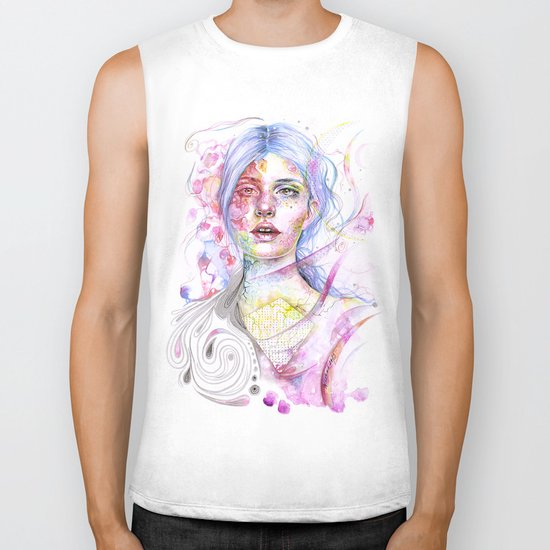 Every Word Will Shape Me Biker Tank