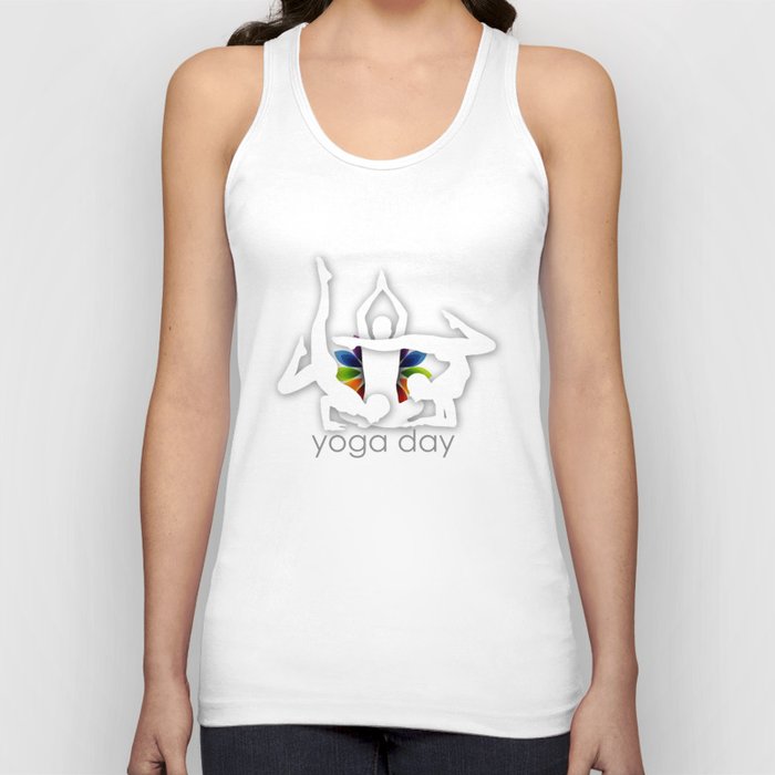 Yoga meditation Chakra or aura colors ayurvedic spiritual wellness Tank Top