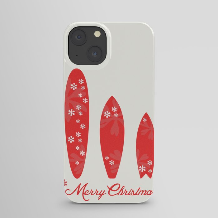 Surfboards - Merry Christmas  iPhone Case