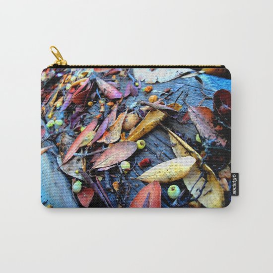 Leaves of a Strawberry Tree Carry-All Pouch