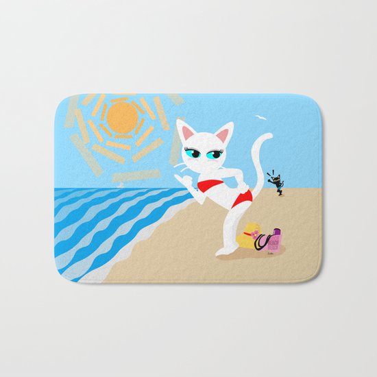 BEACH! Bath Mat