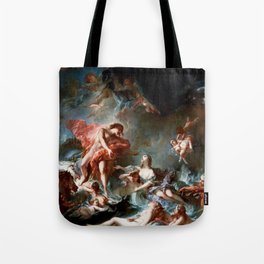The Setting of the Sun - François Boucher Tote Bag