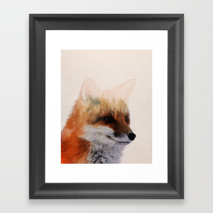 Fox Framed Art Print