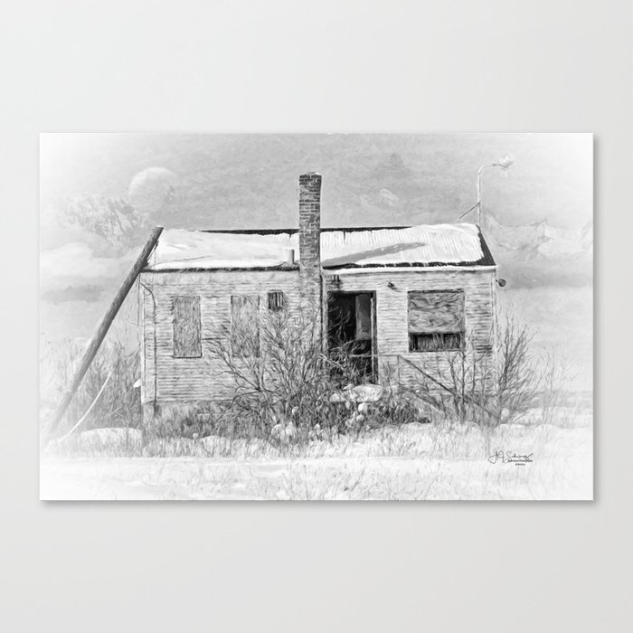 Abandoned Homestead Canvas Print