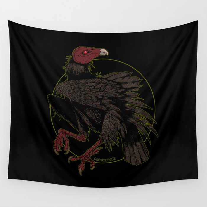Vulture Wall Tapestry