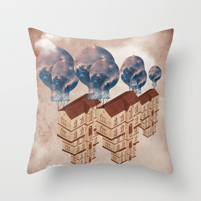 Innovation in architecture Throw Pillow