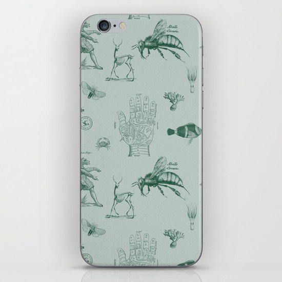 vintage ephemera mint iPhone & iPod Skin