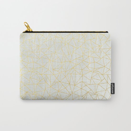 Geo Gold Carry-All Pouch