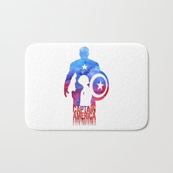 Captain America Bath Mat