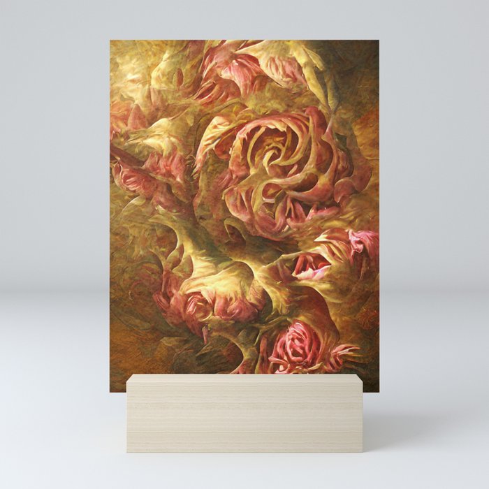 Baroque Roses Mini Art Print