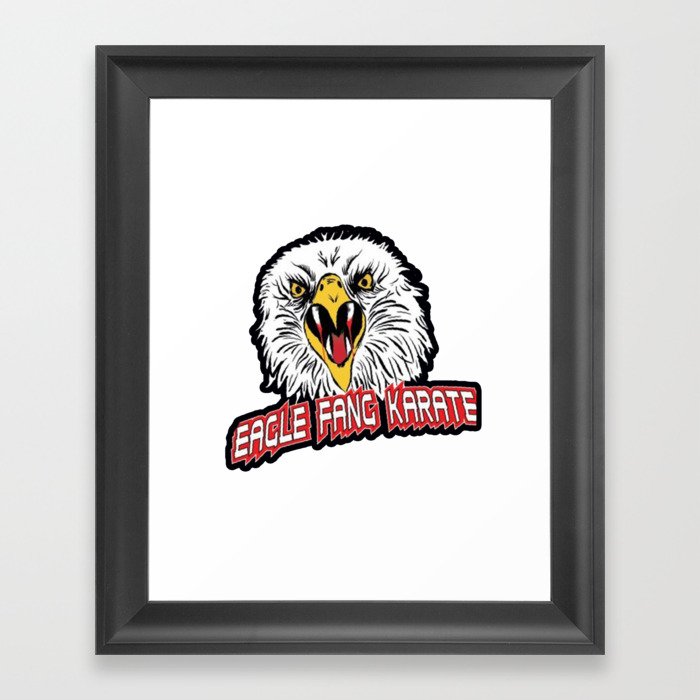 Eagle Fang Karate Framed Art Print