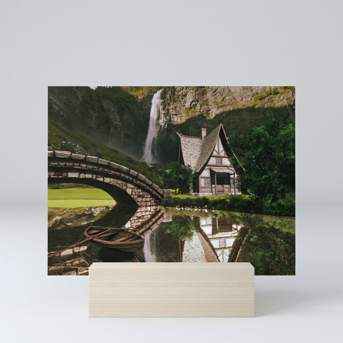 Cottage Mini Art Print