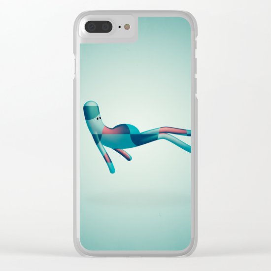 e s s e r e v o l a n t e Clear iPhone Case