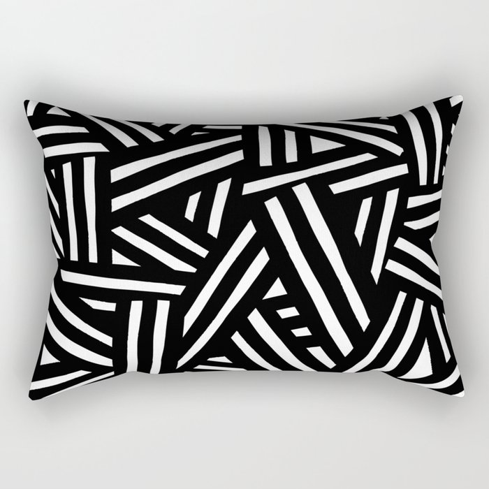 Monochrome 01 Rectangular Pillow