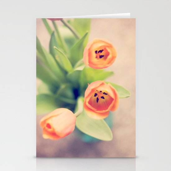 orange Stationery Cards