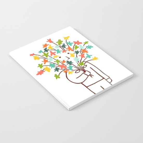 I bring flowers Notebook