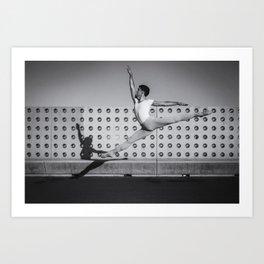 Urban ballet XVII Art Print