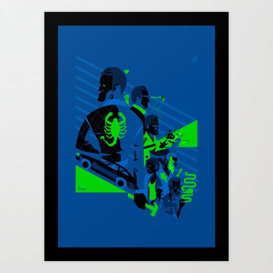 Drive Art Print