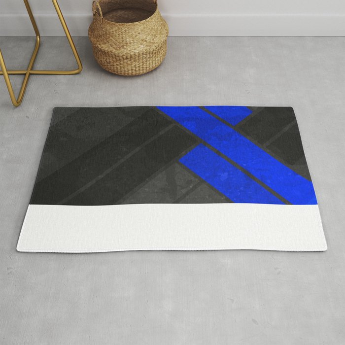 Touch Of Color - Blue Rug