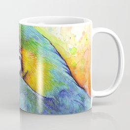 Bird Watercolor Animal Macaw Mug
