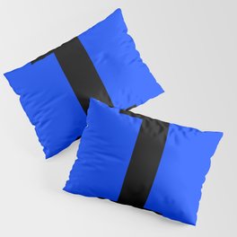 Number 1 (Black & Blue) Pillow Sham