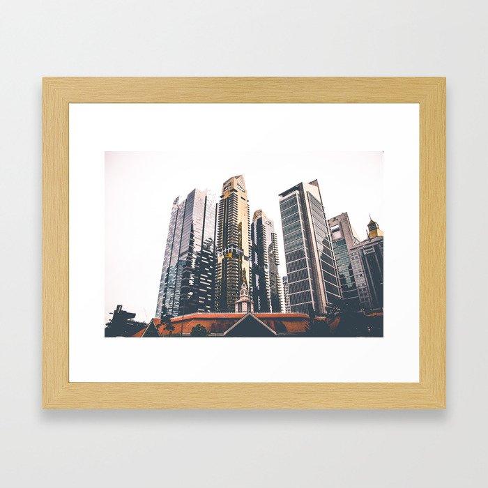 City of Gold Framed Art Print
