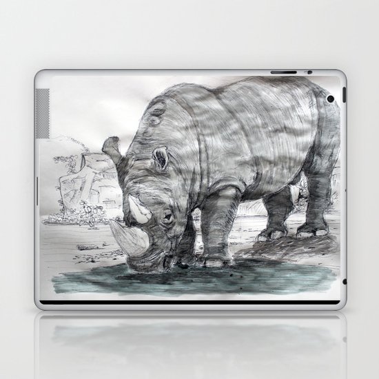 Rhinocerotidae Laptop & iPad Skin