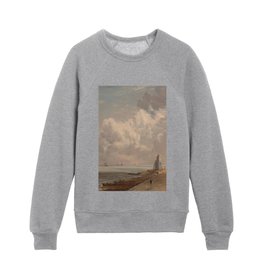 John Constable Harwich The Low Lighthouse and Beacon Hill Kids Crewneck