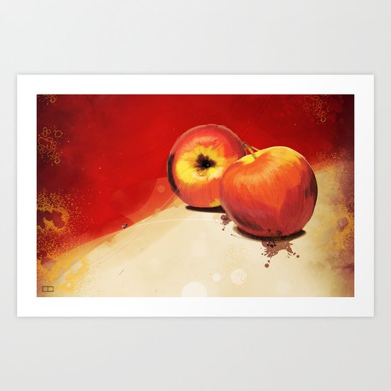 Adam's Apple Art Print