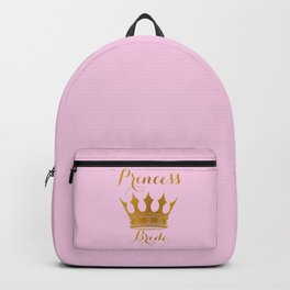 Princess Bride - Gold Faux Foil Crown Backpack