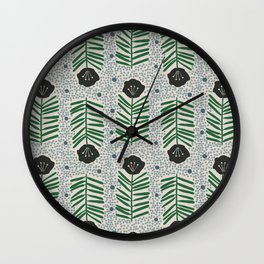 Seedling Floral Wall Clock