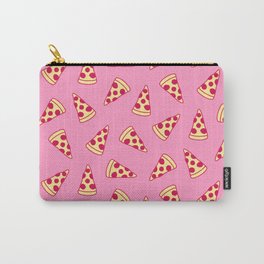 Pink Pizza Pattern Carry-All Pouch