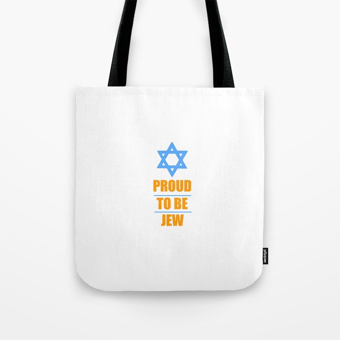 Proud to be jew Tote Bag