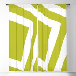 Lime squares background Blackout Curtain